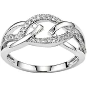 Silvego Elisa ring of silver JJJR0222 - Circuit: 55 mm
