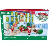 Sonstige Verlage BRIO World 33777 Adventskalender 2021 - Spaß und Spannung in der Vorweihnachtszeit mit der BRIO Holzeisenbahn - Empfohlen ab 3 Jahren