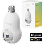 Hombli smarte outdoor Kamera Bulb Cam 4K weiß