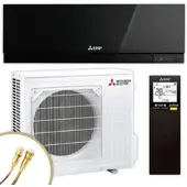 Mitsubishi Split Klimaanlage Set | MUZ/MSZ-EF50VGKB | 5,0 kW | Quick-Connect