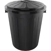 Overig 1021482600000, 50 l, Rund, Kunststoff, Graphit, Polypropylen (PP), Manuell