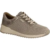 Finn Comfort Cerritos, Weiss/Silber, Damen-Schnürschuh, Leder/Textil,NEU - Damenschuhe Bequeme Schnürschuhe, Weiß, leder/textil (skipper/simona)