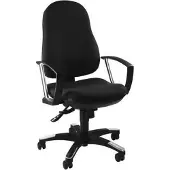 Topstar TRENDY SY - Home Office Bürostuhl Schwarz Stoff