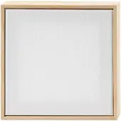 Creativ Company – Gespannte Leinwand mit Rahmen – 15,8x15,8 cm – 280 g – Weiß