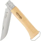 Opinel No 10 mit Korkenzieher / Flaschenöffner in Holzbox