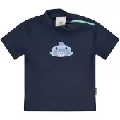 Sterntaler - Kid's Badeshirt Kurzarm Hai - Lycra Gr 104 blau