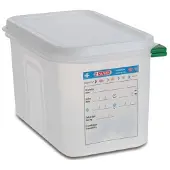 Multi Beholder lufttaet L26.5xB16.2xH15cm 1/4GN 4.3ltr polypropylen låg klar,1 stk