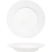 Arcoroc Everyday Uni tiefer Teller 22,5 cm aus gehärtetem Glas, Blanc, bruchsicher & spülmaschinenfest, 6 Stück