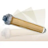 Alapure Wasserfilter Inline-Harzfilter Ionenharz Anti-Kalk-Filter 500 Liter 63 mm Außendurchmesser