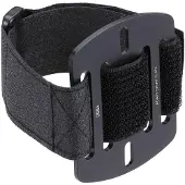 BBB Montageplatte StrapPlate BBC-112 mit Klettriemen schwarz-grau