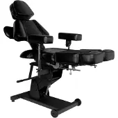 Activeshop Elektrischer Tattoo-Stuhl 606 Schwarz