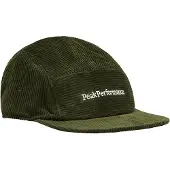 Peak Performance Kappe Cord Cap Unisex Pine Needle