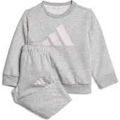 Adidas Baby Jogginganzug I BL FL JOG 240 JC9644 80 - Medium Grey Heather/Pink - 80