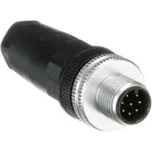 ABB M12-C04 M12-Stiftstecker 8-polig mit Schraubanschluss, Kabeldurchmesser: 2.5 ... 6.5 mm 2TLA020055R1700