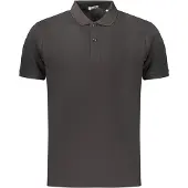 Coveri Moving Schwarzes Baumwoll-Polohemd für Herren