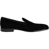 Dolce&Gabbana Dolce & Gabbana Herren Loafer aus Samt in Schwarz