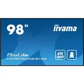 Iiyama LH9875UHS-B1AG, Digital Signage Flachbildschirm, 2,48 m (97.5"), LED, 3840 x 2160 Pixel, WLAN, 24/7