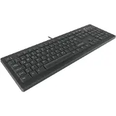 Contour Design Design Active Key ClassicClean Medizinische Tastatur Abnehmbare Abdeckung Full-Size Kabelgebunden Schwarz DE C8100