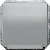 Siemens 5UB1464 DELTA profil SCHUKO-Steckdose mit Klappdeckel, silber