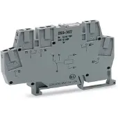 Wago 859-367 Relaismodul,Eingangsnennspannung AC 115 V,1 Wechsler,grau 859367 - 10 Stück