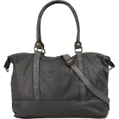 Samantha Look Reisetasche echt Leder, Made in Italy