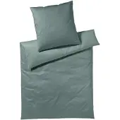 JOOP! Bettwäsche Herringbone emerald 155x220 cm + 80x80 cm