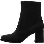 Tamaris Damen Stiefelette Textil mit samtig weicher Haptik 1-25057-43, Größe:37 EU, Farbe:Schwarz