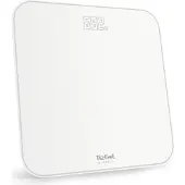 Tefal Classic PP1901V0, Elektronische Personenwaage, 180 kg, 100 g, Weiß, kg, lb, ST, Quadratisch