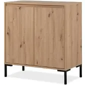 Furn.Design Kommode in Artisan Eiche Sideboard 2-türig 81 x 87 cm Bastia