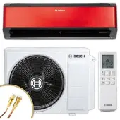 Bosch Split Klimaanlage | CLC8001i 25 ER | 2,5 kW | rot | Quick-Connect