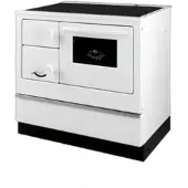 Thorma Holzherd | Ökonom85/Fiko Deluxe | Rechts | weiß | 7 kW