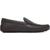 BOSS Loafer aus gewalktem Leder mit Profilsohle Grösse 45