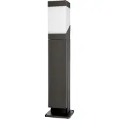 Deko-light Steckdosensäule Kukui Puka mit E27-Fassung, alu / grau / zink, Aluminium, Modern