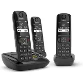 Gigaset AS690A Trio Schwarz Festnetztelefon