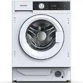 Heinner HWM-BI814IVA Einbau-Waschmaschine 8 kg, Dampfprogramm, 1400 U/min, , Weiß