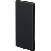 Hager BR6513069011 Endstück schnittkasch. zu BR/H/N/A 68x130mm Oberteil 80mm hfr in graphitschwarz