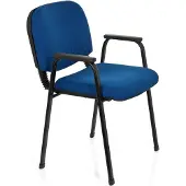 Hjh OFFICE XT 650 - Besucherstuhl Konferenzstuhl Blau
