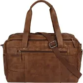 Spikes & Sparrow Reisetasche Weekender Herren, Damen cognac