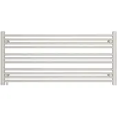 Mert Radiator Badheizkörper Weiß 1200 x 550 mm – Handtuchheizkörper Austausch-Heizkörper mit Seitenanschluss 50 mm, 576 Watt, ohne Heizstab