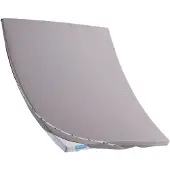 Cloudpillo Topper Spannbettlaken - Misty Grey - 80x200