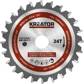 Kreator 89x15x1.8 Mm 24t Multimaterial-kreissägeblatt Golden Golden One Size