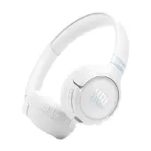 JBL Tune 680NC, Geräuschunterdrückende kabellose On-Ear-Kopfhörer, Bluetooth, On-Ear-Kontrollen, Weiß