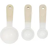 Mason Cash Rustic Charm, Herz Set aus drei Messlöffeln