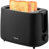 Tomado TBT1000B Toaster für 2 Scheiben - 7 Bräunungsstufen - 750 Watt - Schwarz
