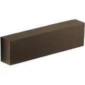 Zafferano Slat LED-Wandleuchte 4W IP65 3000K 470lm in Corten-farbenem Aluminium für die Innen- und Außenbeleuchtung (Slat Line)