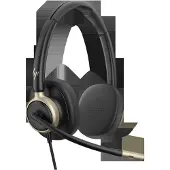 HP Poly Mission 825 kabelgebundenes Stereo-USB-Headset (unverpackt), Kabelgebunden, Anrufe/Musik, 164 g, Kopfhörer, Schwarz