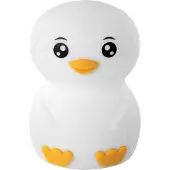 Ansmann Nachtlicht Kinder Silikon aufladbar dimmbar 7 Farben Pinguin