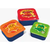 LEGO Ninjago Brotdose 3er-Pack, Multicolored