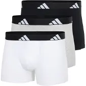 Adidas Unterhosen Active Flex Cotton Herren Black / Grey / White (3er-Pack)-XXL