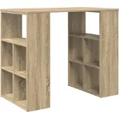 vidaXL Schreibtisch Sonoma-Eiche Holzwerkstoff 90 x 50 x 75 cm